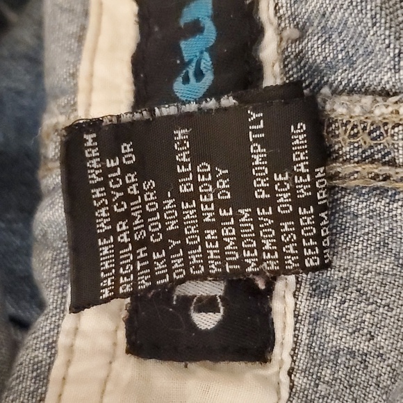 Detailed overalls with flower embroidery sz 16W - Picture 7 of 7